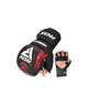 Боксерські рукавиці RDX GRAPPLING GLOVES SHOOTER IMMAF-1 розмір XL, чорно-червоні - зображення 3