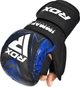Боксерські рукавиці RDX GRAPPLING GLOVES SHOOTER IMMAF-1 розмір XL, чорно-сині - зображення 5