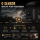 Відеореєстратор автомобільний Baseus PrimeTrip VD1 3K GPS Wi-Fi G-Sensor з нічним баченням USB Type-C - изображение 5