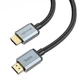 Кабель для HDTV Hoco US03 HDMI 2.0 Male - Male 4K 1 м Чорний (US03) - зображення 2