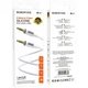 Кабель для аудіо Borofone Type-C - 3.5mm male силіконовий 1 м Чорний (BL20) - зображення 4