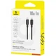 Кабель Baseus Type-C – Type-C 100 Вт 1 м Черный (P10377704113-00) - изображение 3