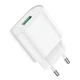 Зарядное устройство Hoco 18 Вт Quick Charge 3.0 с кабелем Micro USB 1 м Белый (C109A) - изображение 6