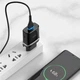Мережевий зарядний пристрій HOCO C12Q Smart QC3.0 18W Type-C чорний - зображення 5