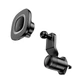 Автодержатель HOCO HW30 с беспроводной зарядкой 15W на дефлектор Black Metal Gray 106x102x100 мм - изображение 6