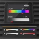 Накамерное светло Ulanzi K20 RGB 20W светодиодное 158x86x42,5 мм пластик черное - изображение 11
