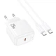 Сетевое зарядное устройство HOCO CS53A PD 25W USB Type-C белое - изображение 4