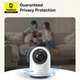 IP-камера Baseus Security P1 Pro 3K 360° Ночное видение Белый - изображение 8