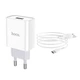 Сетевое зарядное устройство HOCO C81A Asombroso 2.1A Type-C 10.5W Белый - изображение 7