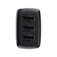 Мережевий зарядний пристрій Baseus Compact Charger 3U 17W Чорний 6,4 см Пластик - зображення 4