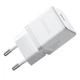 Сетевое зарядное устройство Baseus Palm Fast Charger 20W USB-C 1м Лунный белый - изображение 6