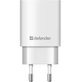 Зарядний пристрій Defender UPA-31 3xUSB-A 3.1A EU Plug білий для зарядки портативної електроніки (AFFD7156CE2F) - зображення 2