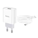 Зарядное устройство HOCO C81A Asombroso 10.5W 1xUSB Type-A с кабелем USB-A to Type-C белый (C9ABEA811701) - изображение 6