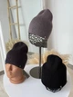 Шапка вязаная трикотажная шапка без отворота One Size Черный с белой вышивкой (Шапка Atis 2104) - изображение 3