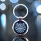 Металлический брелок Volkswagen - Брелок для ключей автомобиля Фольцваген - Chaban Souvenir - Автомобильный брелок/ Подарок автомобилисту, круглый (цвет металлик) ZSM_26 - изображение 1