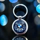 Металевий брелок BMW - Брелок для ключів автомобіля БМВ - Chaban Souvenir - Автомобільний брелок/ Подарунок автомобілісту, круглий (колір металік) ZSM_31 - зображення 1