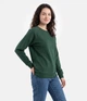Свитшот Fruit of the Loom Lightweight raglan sweat lady-fit S Темно-Зеленый (062146038S) - изображение 1