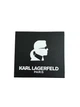 Портмоне чоловіче шкіряне Karl Lagerfeld з логотипом Karl Character Head Чорний - зображення 4