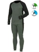 Термобелье Norfin COMFORT LINE GRAY 02 зимнее 100% полиэстер M серый - изображение 1