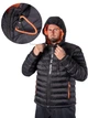 Утепленная куртка Norfin COREHEAT 03 черная нейлон L - изображение 5