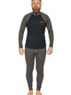 Термобелье Norfin NATURAL HEAT MERINO 03 зимнее 60% шерсть мериноса L черное - изображение 2