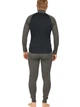 Термобелье Norfin NATURAL HEAT MERINO 03 зимнее 60% шерсть мериноса L черное - изображение 4