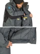 Костюм зимний Norfin ELEMENT FLT 01 S NORTEX BREATHABLE серый водонепроницаемый 6000 мм - изображение 4