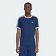 Мужская футболка DROP NEEDLE 3-STRIPES adidas KS7448 (M) синий (4069996703193) - изображение 1
