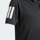 Детская футболка-поло Club Tennis 3-Stripes Kids adidas JI9263 (116) черный (4067905877010) - изображение 4