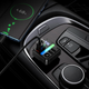 FM-трансмітер Hoco E89 Libre 45 W 2 USB Type-A USB Type-C чорний для автомобіля - зображення 4