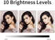 Кольцевая LED лампа 5” XINBAOHONG F-601A с клипсой и штативом, USB подсветка для стрима, Zoom, TikTok, ноутбука - изображение 3