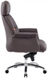 Кресло аклас Драгобрат al mb (Кожа lc-k Dark brown/PU Dark brown) - изображение 3