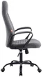 Кресло аклас Черемош kd Tex tilt (1705b-26 Black-Gray) - изображение 3