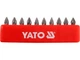 Биты YATO Phillips PH1 x 25 мм HEX 1/4" 10 шт YT-0474 - изображение 1