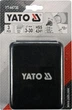 Сверла конические по металлу и ПВХ YATO, HSS 4241, для отверстий 3-14мм, 8-20 мм, 16-3мм 3 шт YT-44730 - изображение 5