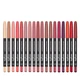Олівець для губ водостійкий Waterproof Lipliner TopFace PT613 №117 Димний королівський червоний, 1,14 г - зображення 3