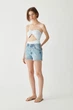 Шорти Pull & Bear світло-синій MZQNR776 34 - изображение 1