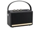 Портативна Bluetooth колонка 5 Вт з FM-радіо, USB, microSD, TWS, Bluetooth 5.1, акумулятор 1200 мА·год, ретро-дизайн Чорний (MX-00009901E) - зображення 4