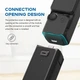 Силіконовий чохол Puluz PU998B 2в1 з ремінцем для DJI Osmo Pocket 3 захист корпусу та екрана чорний - зображення 7