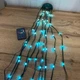 Гирлянда на елку 250 LED с кольцом на верхушке 2,5 м 10 нитей от USB с пультом управления - изображение 6