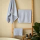 Полотенце MBM HOME "Теплые дюны" 90x150 см светло-голубое (BT-19 XL LIGHT BLUE) - изображение 9