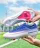 Футбольні бутси Tezaz Soft Ground 45 синій (2162) - зображення 9