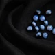 Ткань лен натуральный IDEIA 150 г/м2 135 см дышащая ткань для одежды, костюмов, платьев и декора черная - изображение 4