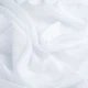 Тканина шифон 50 г/м2 140 см IDEIA напівпрозора, ніжна, з легким блиском, для блуз, суконь, декору та аксесуарів біла - зображення 3