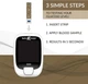 Тестовые полоски GKI KETO-MOJO Blood Glucose and Ketone Test Strips Combo Pack (60 глюкоз + 60 кетонов) - комбо-упаковка - зображення 5