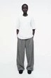 Футболка жіноча COS oversized cotton t-shirt 1276265001 L Білий - изображение 2