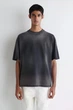 Футболка чоловіча COS oversized faded mock-neck t-shirt 1228152001 M Чорний - изображение 1