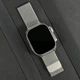 Ремешок Apple Watch 42 / Watch 44, Milanese loop, Gold Grey, Серый - 632792 - изображение 2