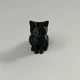 Миниатюрная ваза для кошачьих усов Кот из PLA-пластика, 3D-печать, 40 мм, черная - изображение 7