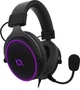 Słuchawki gamingowe AQIRYS CARINA ARGB 7.1 USB Black - obraz 2